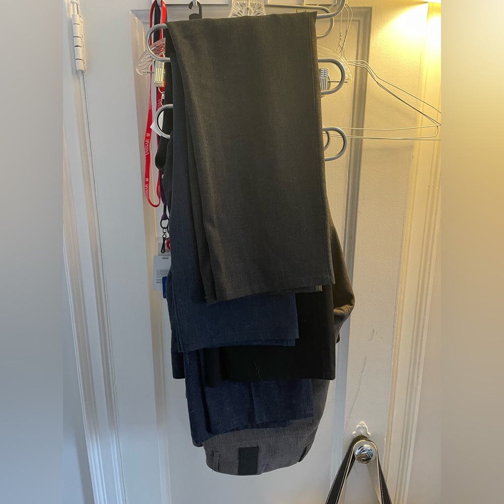 5 pairs Alberto Ceramica Pants. Super comfy but not exactly 38x34 as marked.